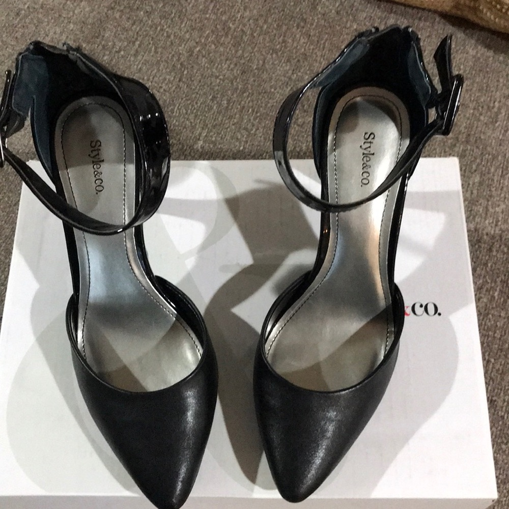 Black heels